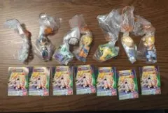 ドラゴンボール フィギュアストラップセット 7体とカード7枚