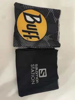 【美品・送料無料】防寒フェイスマスク、ネックウォーマー ２枚セット