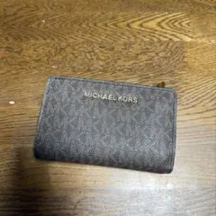 MICHAEL CORS ブラウン　二つ折り財布