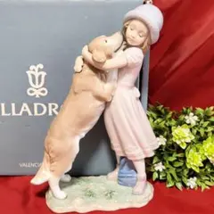 リヤドロ【美品箱栞等付属】フィギュリン《待っていたよ》《暖かい歓迎》No6903