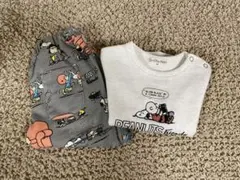 SiS￼huNon スヌーピー　トレーナー　ズボン　セット　90㎝