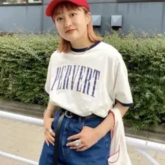 WHO’S WHO gallery フーズフー リンガーBIG TEE グレーのサムネイル