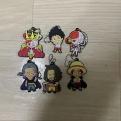 ワンピース film REDキーホルダー 6個セット