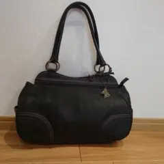 ANNA SUI アナスイ トートバッグ レザー チャーム ストライプのサムネイル