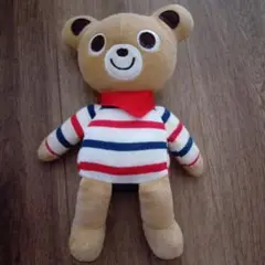 MIKI HOUSE　赤いクマのぬいぐるみ　ミキハウス　レトロ　大 MIKI HOUSE 赤いクマのぬいぐるみ ミキハウス レトロ 大