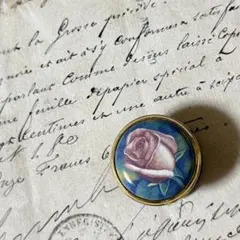美品　ALASTOR ENAMELS 陶器製　小物入れ 薔薇　ヴィンテージのサムネイル