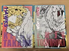 僕のヒーローアカデミア　アートカードコレクション　ホークス　エンデヴァー