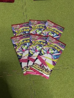 ポケモンカード　メガシンフォニア　6パック　②