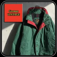 ドイツ製 ヴィンテージ マウンテンパーカー グリーン緑