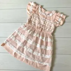 souris レース　フリル　リボン　ドレス　ワンピース