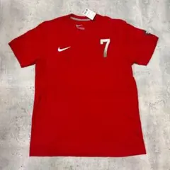 クリスティアーノ・ロナウド NIKE ナイキ サッカー Tシャツ 赤 レッドのサムネイル