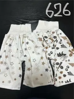 新品　トレーニングパンツ　タオル生地　トイトレ用　2枚セット　サイズM