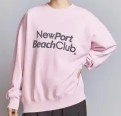 コットン裏毛 ロゴ スウェット プルオーバー