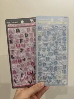 【正規品】サンリオmojiボンボンドロップシール2枚セット