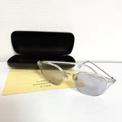 金子眼鏡店 クリアフレーム サングラスのサムネイル