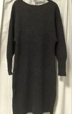 ニットロングワンピース