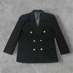ダブル ブレザー カシミヤ
