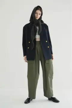 OVER SHOULDER GOLD BUTTON BLAZER(clane)のサムネイル