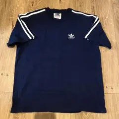 ADIDAS アディダス スリーストライプ Tシャツ トレフォイル
