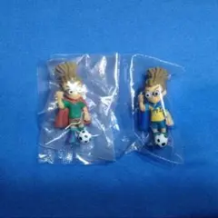 当時物・未開封あり)イナズマイレブン 熱血フィギュアコレクション 7体