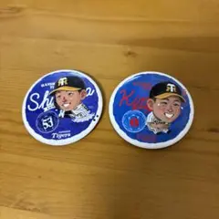 阪神タイガース マッカノーズ 缶バッジ