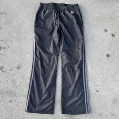 adidas ブラックジャージパンツ M トラックパンツ