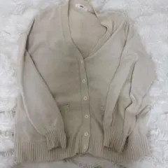 WEGO 長袖 カーディガン 白