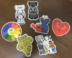 KAWS カウズ　ステッカー　7枚