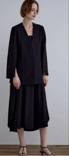 LE PHIL ルフィル 2wayツイルサークルスカート　　アドーア