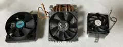 動作未確認 CPUクーラー Cooler Master scythe等3個セット