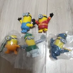 マクドナルド　ミニオン　フィギュア　5体セット