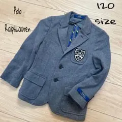 ポロラルフローレン　フォーマル　コットンジャケット　ロゴ　120 入学式　発表会