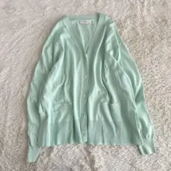 綺麗カラー✨美品✨スローブイエナ　アイスコットンVネックカーディガン　接触冷感のサムネイル