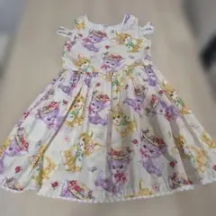 Shirley Temple 猫柄ワンピース 130cmのサムネイル