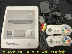 スーパーファンミコン本体　ソフト７本 スーパーゲームボーイ１本　まとめ売り