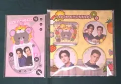 公式完売GeminiFourth カードホルダー缶バッジLOOK KHUNNOO