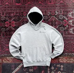 champion チャンピオン ワンポイント プルオーバー パーカー グレー S