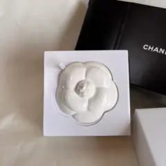 新品 シャネル カメリア アロマストーン インテリア ホワイト CHANEL