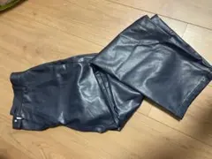 BEAUTY&YOUTH UNITED ARROWS ネイビー レザーパンツ S