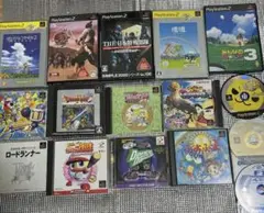 PS2 ソフト　ジャンク品　まとめ売り