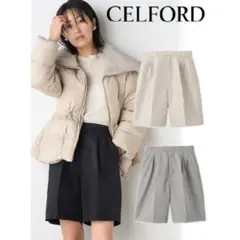 【新品未使用】CELFORD セルフォード ハーフパンツ M ダブルタック