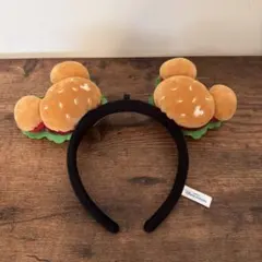Disney ミッキー ハンバーガーカチューシャ