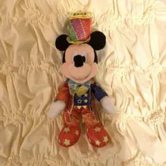 ミッキーマウス　ぬいぐるみバッチ40周年