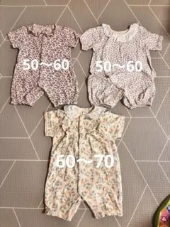 バースデイ ロンパース ボディーオール 新生児