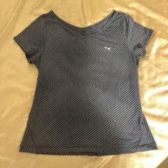 PUMA 半袖 DRY ダークグレー トップス