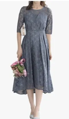 パーティ ワンピース ドレスとパーティーバック バッグ 大きめ 2way レース