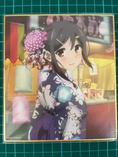 DMMスクラッチ『プリズマ☆イリヤ』D賞ミニ色紙(イリヤ＆美遊＆クロ