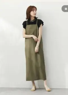 ELENCARE DUE バッククロスキャミワンピース