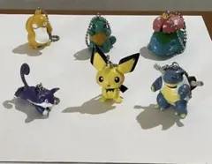 ポケットモンスター　フィギュア　キーホルダー&マグネット　9点セット