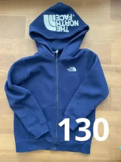 THE NORTH FACE ネイビー パーカー 130